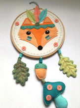 Charger l'image dans la galerie, Kit feutrine diy attrape-rêves Renard