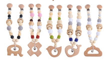 Charger l'image dans la galerie, Hochet avec pince pour poussette/6 modèles