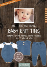 Charger l'image dans la galerie, Patron de tricot bébé barboteuse, lainage, collant + accessoires