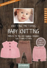 Charger l'image dans la galerie, Patron de tricot bébé veste, bloomer, collant + accessoires