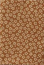 Charger l'image dans la galerie, Coupon 50 cm X 55 cm 100 % coton motifs traditionnels japonais fleurs moutarde