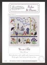 Charger l'image dans la galerie, Semi-kit Fiches & Charms " Un air d'été"