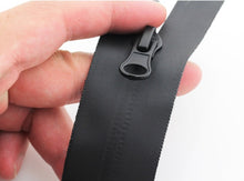 Charger l'image dans la galerie, Fermetures éclairs étanches séparables noires 13 tailles