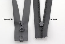 Charger l'image dans la galerie, Fermetures éclairs étanches séparables noires 13 tailles