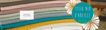 Charger l'image dans la galerie, Tissu éponge en nid d'abeille 100 % coton bio 150 cm 11 couleurs.