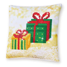 Charger l'image dans la galerie, Kit broderie diamant coussin cadeaux de Noël