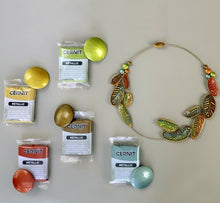 Charger l'image dans la galerie, Pâte Cernit Metallic couleurs/20 couleurs/56 g unité.