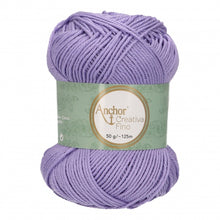 Charger l'image dans la galerie, Lot 10 pelotes fil 100 % coton mercerisé Anchor Style Creativa Fino 50 g 73 couleurs