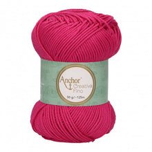 Charger l'image dans la galerie, Lot 10 pelotes fil 100 % coton mercerisé Anchor Style Creativa 50 g 62 couleurs