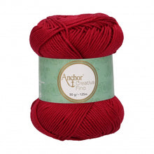 Charger l'image dans la galerie, Lot 10 pelotes fil 100 % coton mercerisé Anchor Style Creativa Fino 50 g 73 couleurs