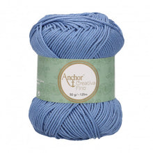 Charger l'image dans la galerie, Lot 10 pelotes fil 100 % coton mercerisé Anchor Style Creativa 50 g 62 couleurs