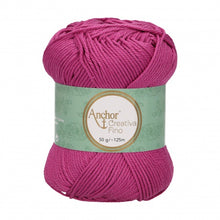 Charger l'image dans la galerie, Lot 10 pelotes fil 100 % coton mercerisé Anchor Style Creativa Fino 50 g 73 couleurs