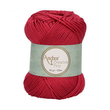 Charger l'image dans la galerie, Lot 10 pelotes fil 100 % coton mercerisé Anchor Style Creativa Fino 50 g 73 couleurs