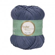 Charger l'image dans la galerie, Lot 10 pelotes fil 100 % coton mercerisé Anchor Style Creativa Fino 50 g 73 couleurs
