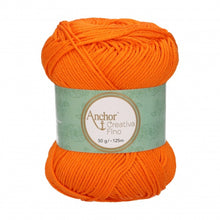 Charger l'image dans la galerie, Lot 10 pelotes fil 100 % coton mercerisé Anchor Style Creativa Fino 50 g 73 couleurs