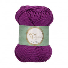 Charger l'image dans la galerie, Lot 10 pelotes fil 100 % coton mercerisé Anchor Style Creativa Fino 50 g 73 couleurs