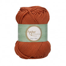 Charger l'image dans la galerie, Lot 10 pelotes fil 100 % coton mercerisé Anchor Style Creativa Fino 50 g 73 couleurs