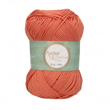 Charger l'image dans la galerie, Lot 10 pelotes fil 100 % coton mercerisé Anchor Style Creativa Fino 50 g 73 couleurs