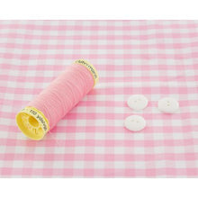 Charger l'image dans la galerie, Tissu Vichy popeline motif 10 mm 150 cm 9 modèles