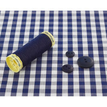 Charger l'image dans la galerie, Tissu Vichy popeline motif 10 mm 150 cm 9 modèles