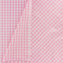 Charger l'image dans la galerie, Tissu Vichy popeline motif 6 mm 150 cm 9 modèles