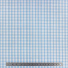 Charger l'image dans la galerie, Tissu Vichy popeline motif 6 mm 150 cm 9 modèles