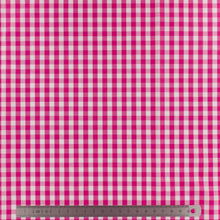 Charger l'image dans la galerie, Tissu Vichy popeline motif 6 mm 150 cm 9 modèles