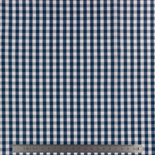 Charger l'image dans la galerie, Tissu Vichy popeline motif 6 mm 150 cm 9 modèles