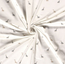 Charger l'image dans la galerie, Tissu sweat polaire alpin imprimé girafes 150 cm