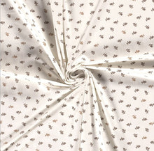 Charger l'image dans la galerie, Tissu sweat polaire alpin imprimé feuille 150 cm