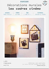 Charger l'image dans la galerie, Décoration en papier "Cadre cinéma"
