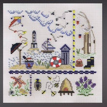 Charger l'image dans la galerie, Semi-kit Fiches & Charms " Un air d'été"