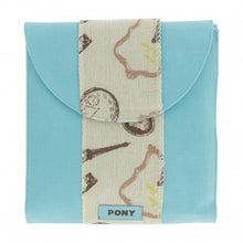 Charger l'image dans la galerie, Pochette "absolute" bleu ou jaune set crochet tunisien circulaire Pony