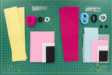 Charger l'image dans la galerie, Kit feutrine marque page lapin escargot