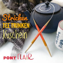 Charger l'image dans la galerie, Aiguilles à tricoter circulaires Pony Flair 80 cm 4 tailles.