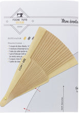Charger l'image dans la galerie, Monture d'éventail en bois + notice 19 ou 23.5 cm