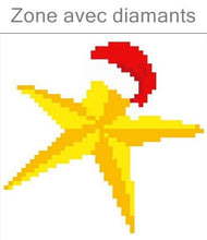Charger l'image dans la galerie, Kit broderie diamant coussin Etoile de Noël