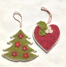 Charger l'image dans la galerie, Kit étiquettes feutrine Joyeux Noël