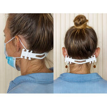 Charger l'image dans la galerie, Crochet d'extension pour masque 16 x3,5 cm blanc