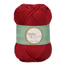 Charger l'image dans la galerie, Lot 10 pelotes fil 100 % coton mercerisé Anchor Style Creativa Fino 50 g 73 couleurs