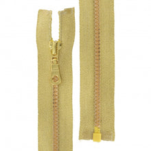 Charger l'image dans la galerie, Fermeture éclair à injectée lurex séparable 6 mm 55 cm à 60 cm 2 couleurs