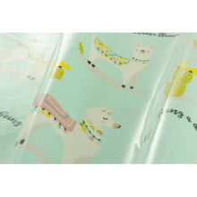 Charger l'image dans la galerie, Tissu Fryett’s enduit drama lama 100 % coton et PVC 130 cm