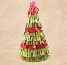 Charger l'image dans la galerie, Kit feutrine diy sapin à franges Raggy christmas tree