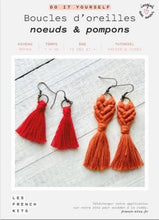 Charger l'image dans la galerie, Kit Boucles d'oreilles et Nœuds