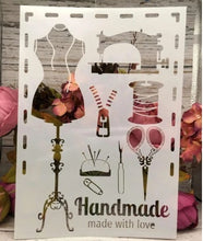 Charger l'image dans la galerie, Pochoirs flexibles en plastique A4/29.5 cm X 21 cm 9 modèles