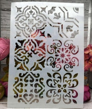 Charger l'image dans la galerie, Pochoirs flexibles en plastique A4/29.5 cm X 21 cm 9 modèles