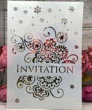 Charger l'image dans la galerie, Pochoirs flexibles en plastique A4/29.5 cm X 21 cm 9 modèles