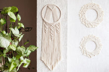 Charger l'image dans la galerie, Set de 5 anneaux bois + 1 plateau