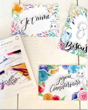 Charger l'image dans la galerie, Cartes postales en papier "Les aquarelles"