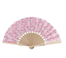 Charger l'image dans la galerie, Kit d'éventail petite taille en Liberty rose